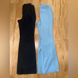 Athleta Girl chit chat high rise flare and bag